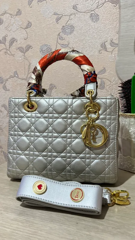 Dior sumka, rangi silver 1