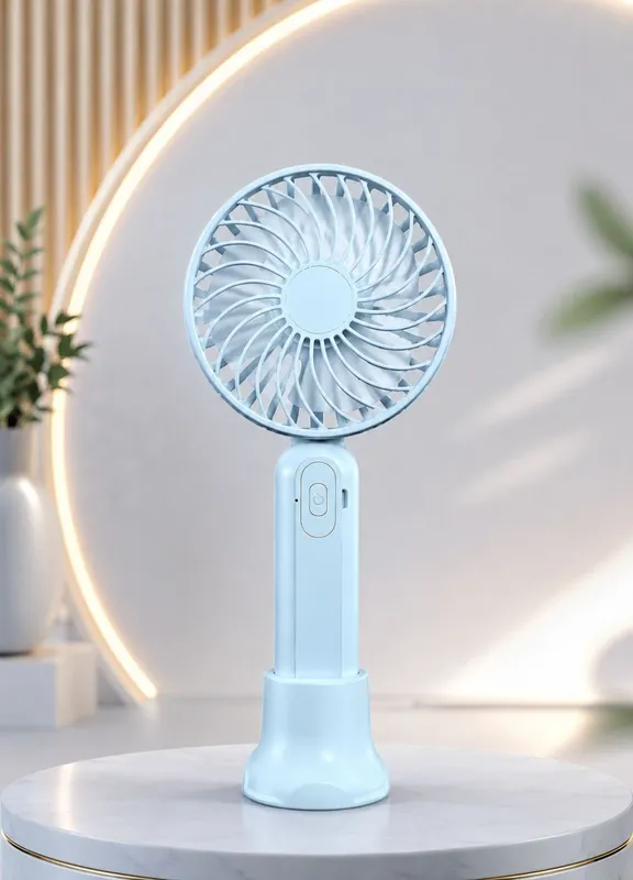 Mini ventilator, qoʻl va stol uchun qulay