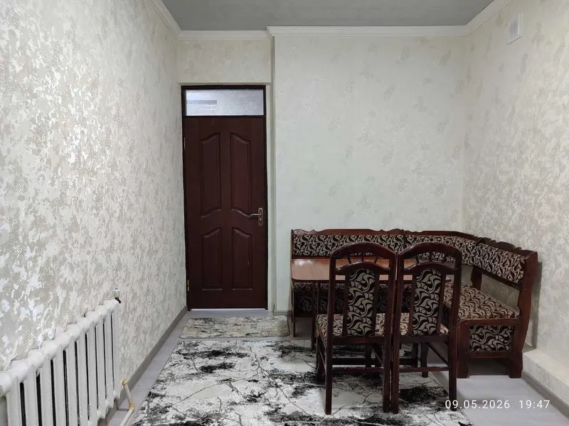 1 хонали квартира ижарага берилади 4 - этажда янги ремонт — фото 1