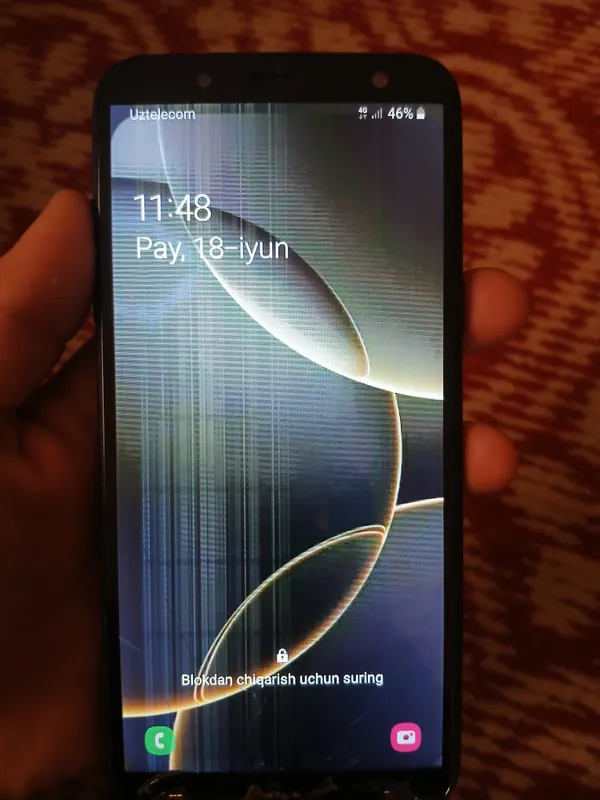 Samsung Galaxy A6 32GB ekranda chiziqlar bor — фото 4 Samsung Galaxy A6 32GB ekranda chiziqlar bor — фото 4