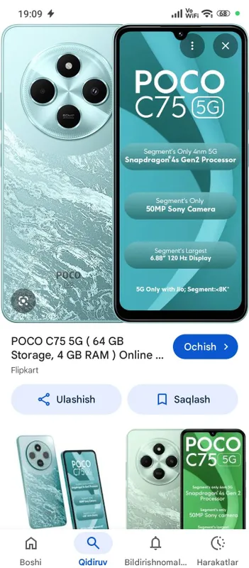 poco c75 idial aybi yoq