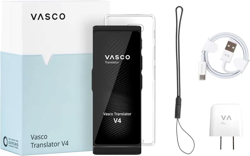Карманный онлайн переводчик Vasco V4 с международной безлимитной SIM — фото 2