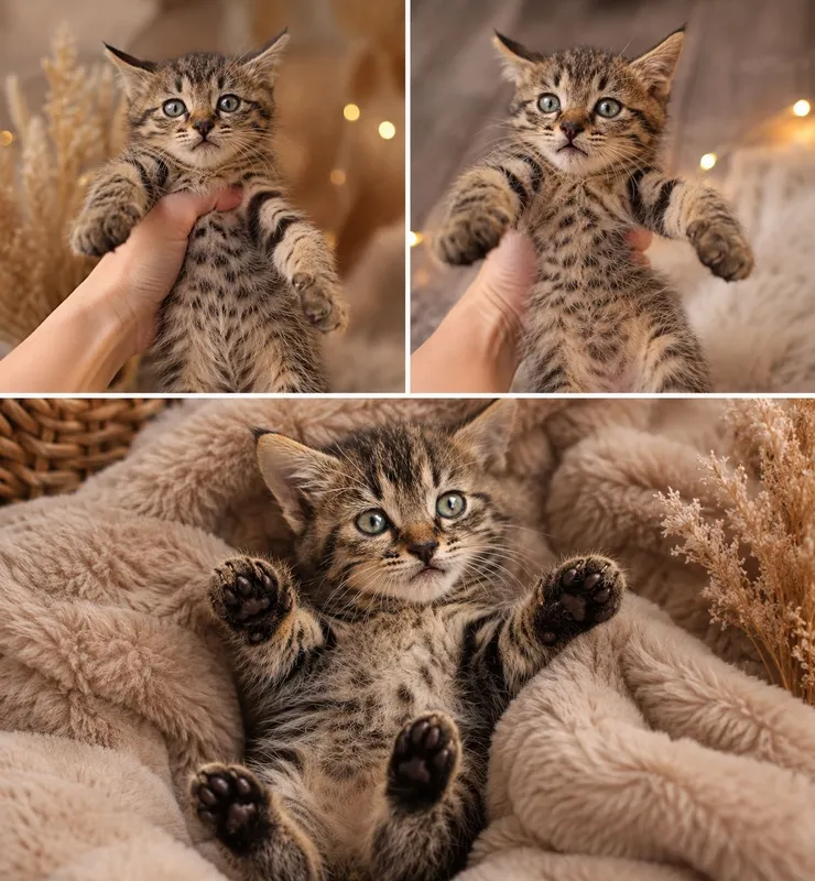 Котенок девочка приучена к лотку — фото 1