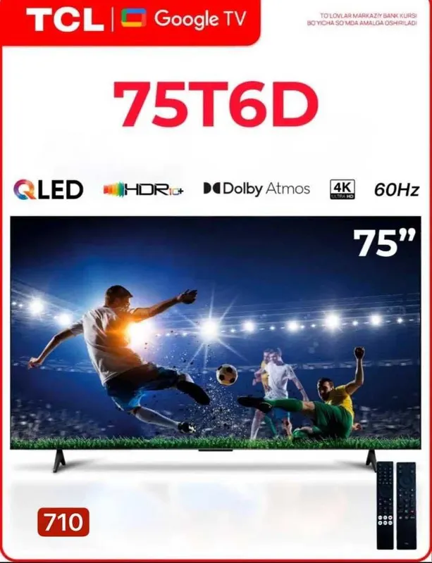 Телевизор TCL 75 4K LED 60HZ Google TV прошивка и доставка бесплатно — фото 3