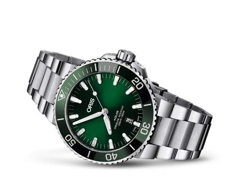 Швейцарские дайверские часы ORIS Aquis, механика — фото 3