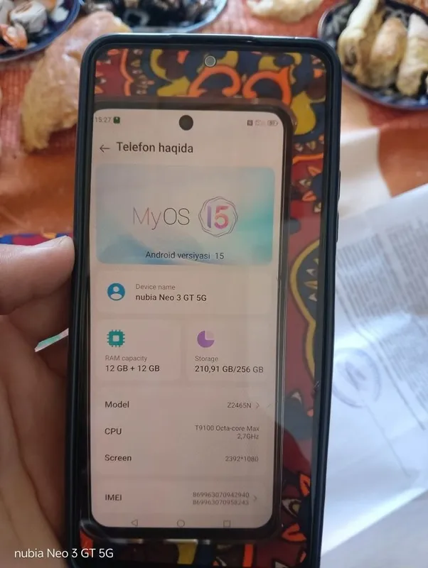 Nubia neo 3GT sotiladi 2 Nubia neo 3GT sotiladi 2