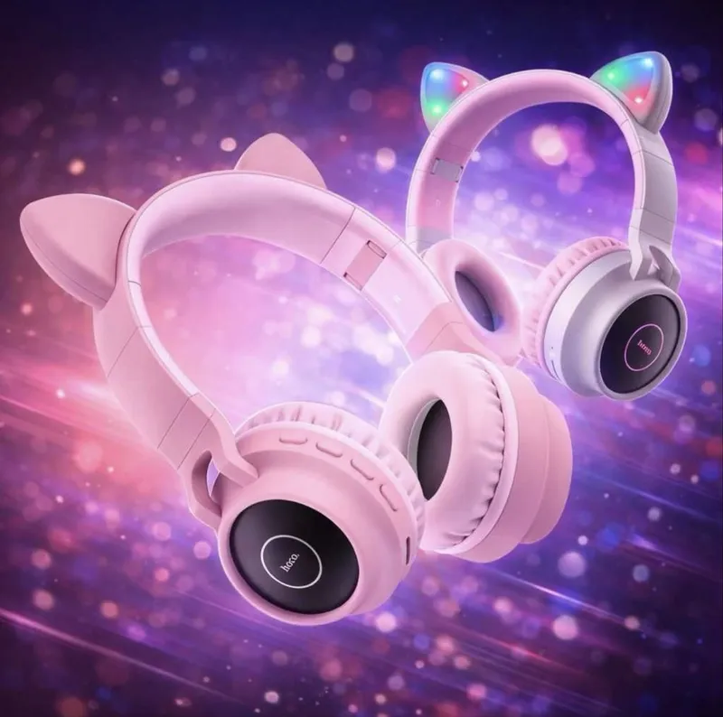 Беспроводные Наушники с ушками оригин cat ear Bluetooth Доставка есть! — фото 4