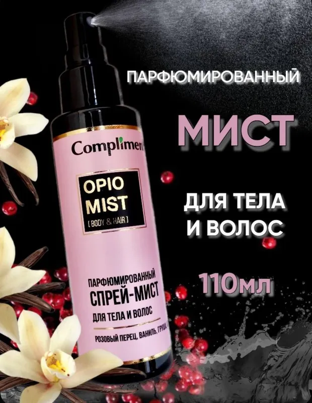 Парфюмированный мист для тела