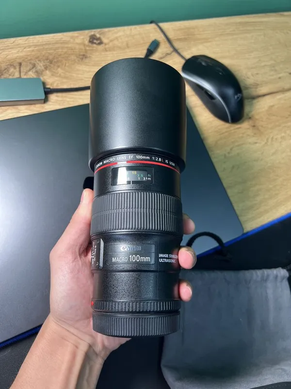 Canon EF 100mm f/2.8L Macro IS USM (Ideal holat) 1