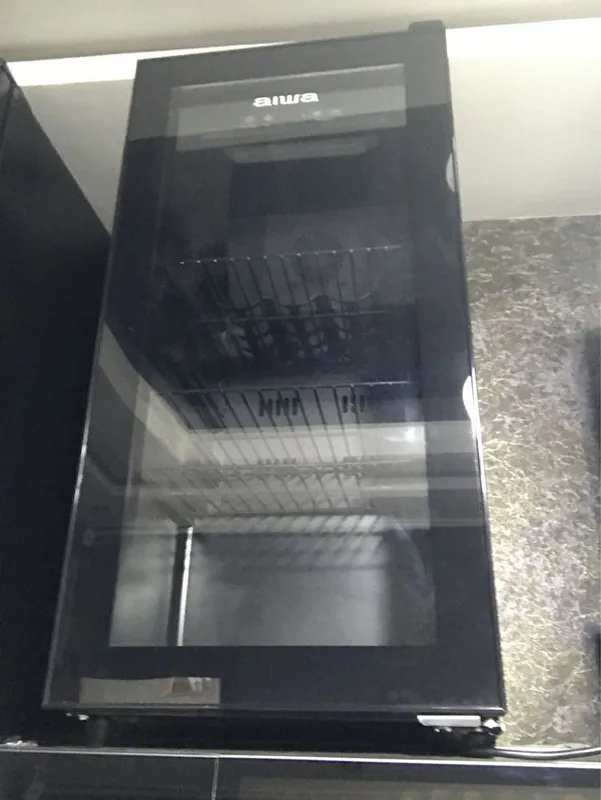 Воздушный холодильник Aiwa Чёрный с Индиго Подсветкой 98 лтр 3