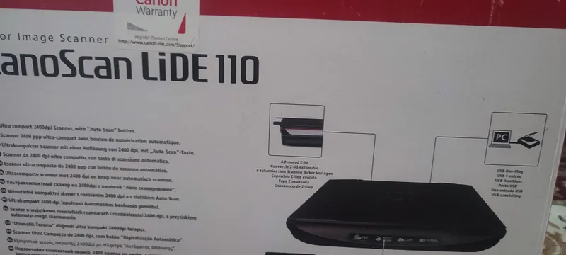 Сканер, CanoScan Lide 110