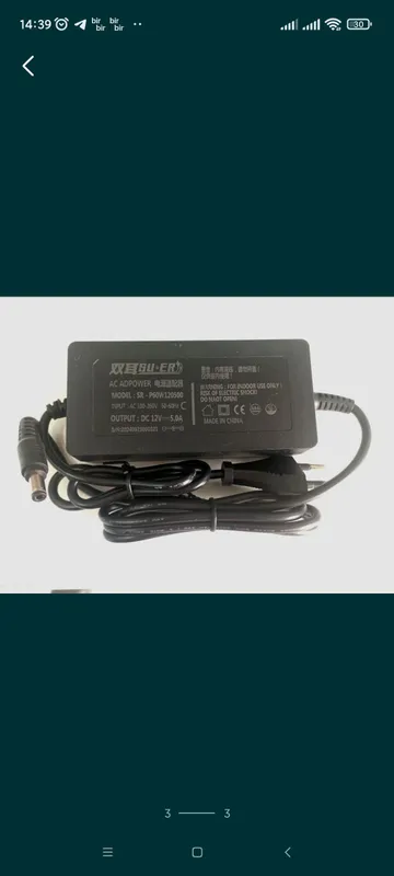 12V 5A quvvat bloki 2 12V 5A quvvat bloki 2