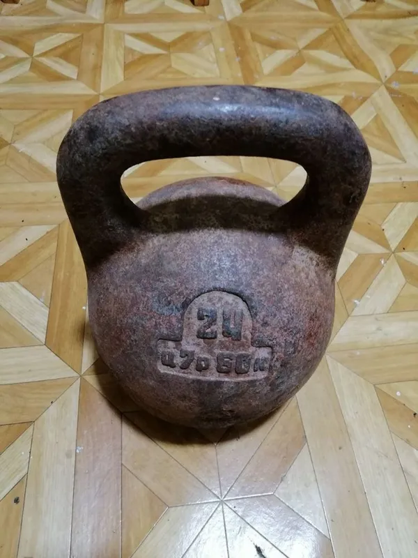Гиря советская 24 кг.