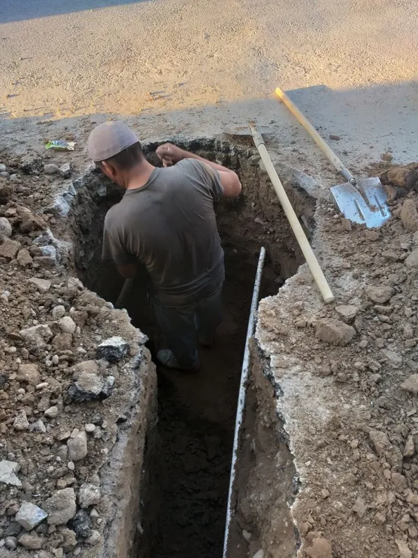 Канализация Водопровод тортиш. Делаем Канализация Водопровод. Копаем т — фото 3