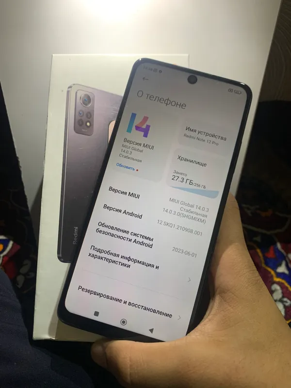 Redmi note 12 pro 256gb 8G