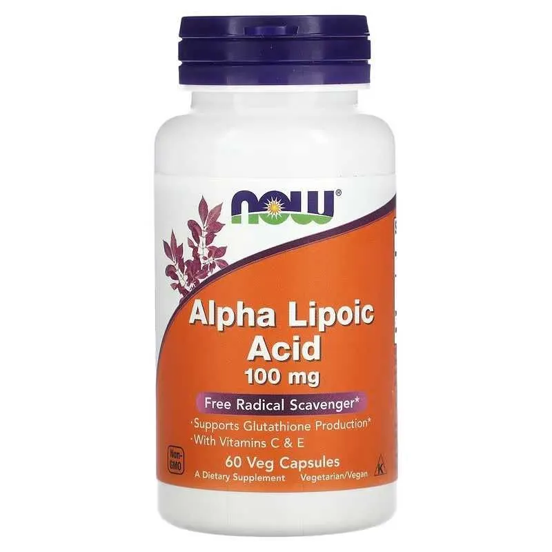 NOW Foods NOW Alpha Lipoic Acid alfa-lipoik kislota alfa alfa 2 NOW Foods NOW Alpha Lipoic Acid alfa-lipoik kislota alfa alfa 2