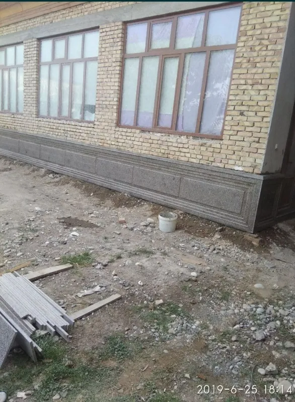 Izvestnyak korka granit miramir tabiiy toshlari pol va sokl uchun — фото 6