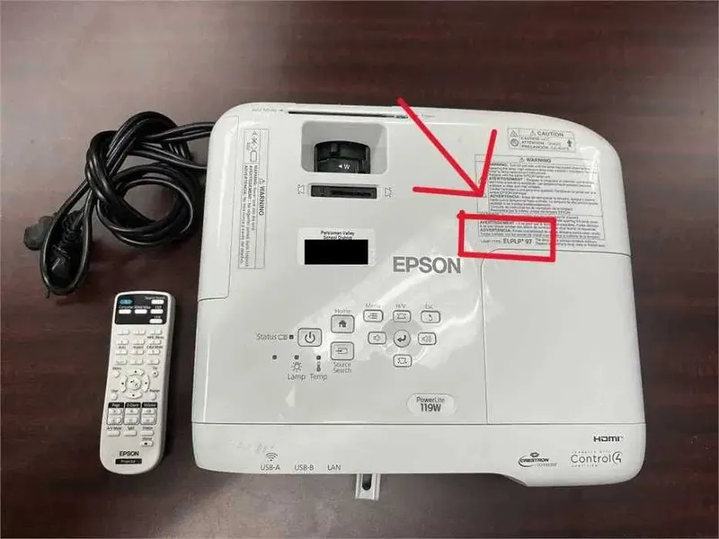 Лампа c корпусом Epson ELPLP96 | ELPLP97 5 Лампа c корпусом Epson ELPLP96 | ELPLP97 5
