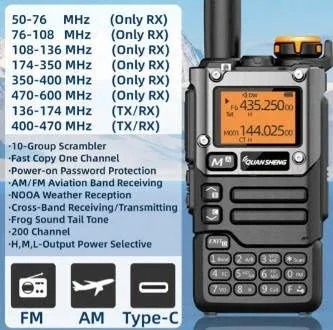 Quansheng UV-K5(8) radiohavaskor radsiya 1 Quansheng UV-K5(8) radiohavaskor radsiya 1