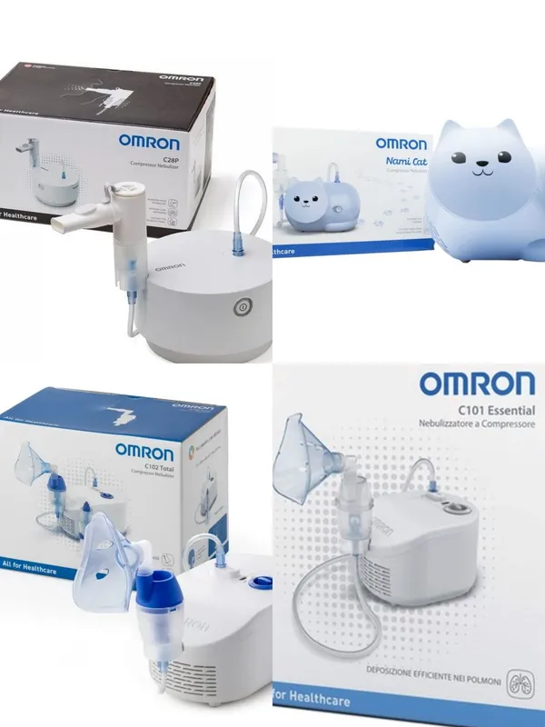 Новый Omron тонометр, ингалятор-небулайзер компрессорный, оригинал 3