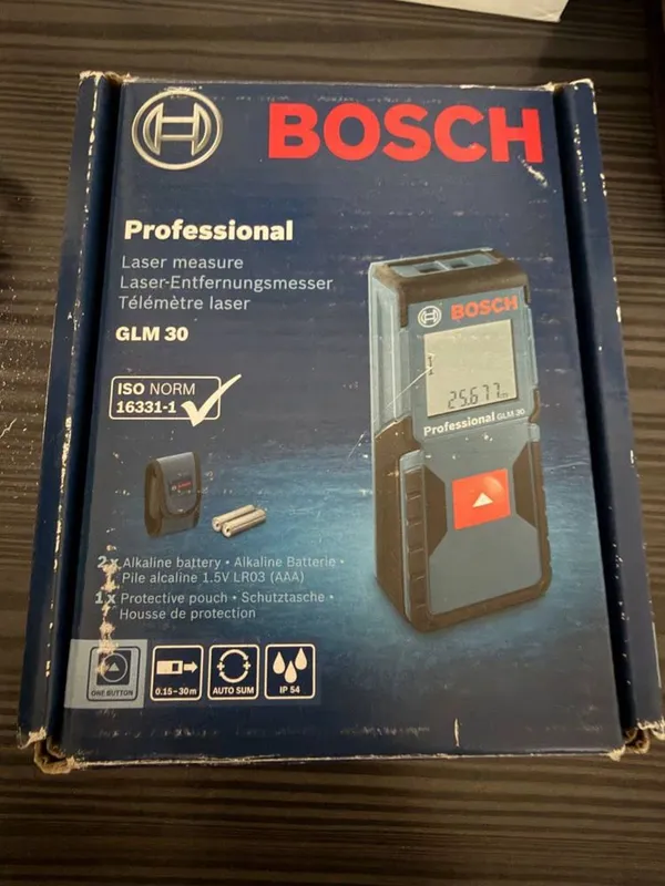 Лазерерный дальномерт BOSCH 30m 2 Лазерерный дальномерт BOSCH 30m 2