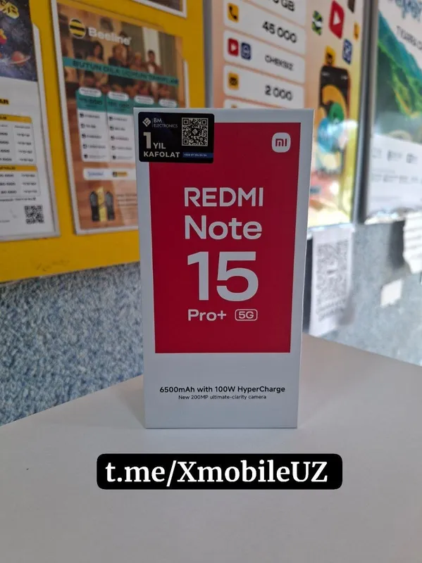 Redmi Note 15 Pro Plus 5G 8+4/256GB
