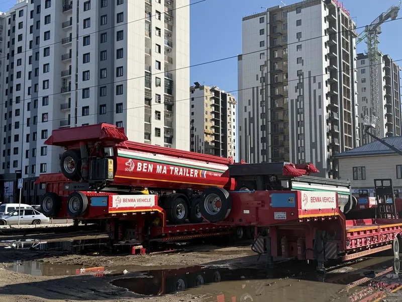 Treller Tonar Tentovka 2025yil Треллер Тонар тентовка 2025 год — фото 5