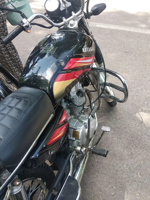 мотоцикл Kawasaki 150 kub 3 мотоцикл Kawasaki 150 kub 3