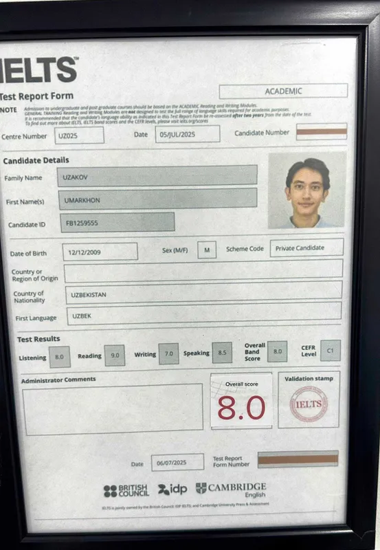 IELTS 8.5 STUDENT /General English, Cefr, Speaking, Individual lessons 2 IELTS 8.5 STUDENT /General English, Cefr, Speaking, Individual lessons 2