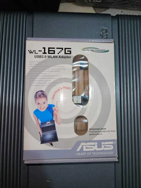 беспроводной сетевой адаптер ASUS WL 167G 2 беспроводной сетевой адаптер ASUS WL 167G 2