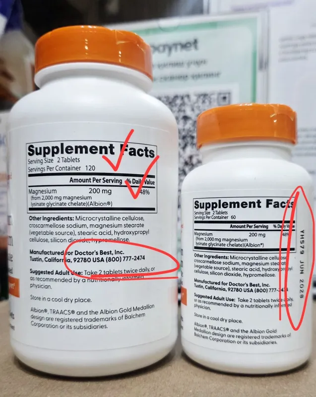 ДОСТАВКИ НЕТ Doctor's Best магний лизинат глицинат 120и 240шт made USA 2 ДОСТАВКИ НЕТ Doctor's Best магний лизинат глицинат 120и 240шт made USA 2