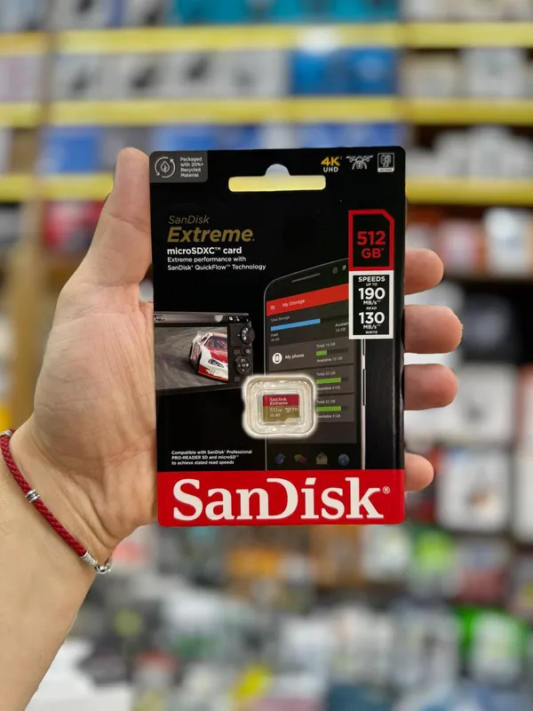 MicroSD флешка SanDisk для экшен-камер