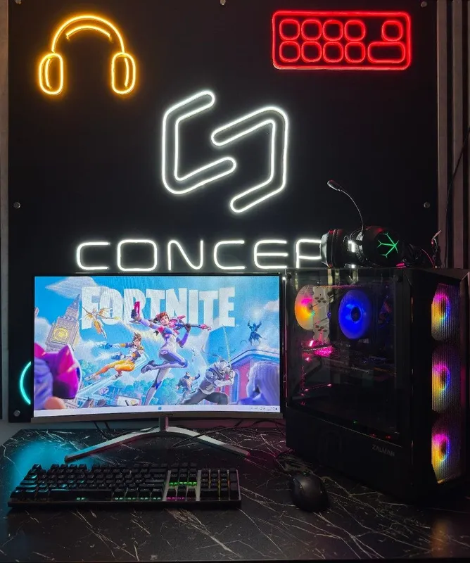 Komplekt gaming kompyuter — Full HD / High FPS