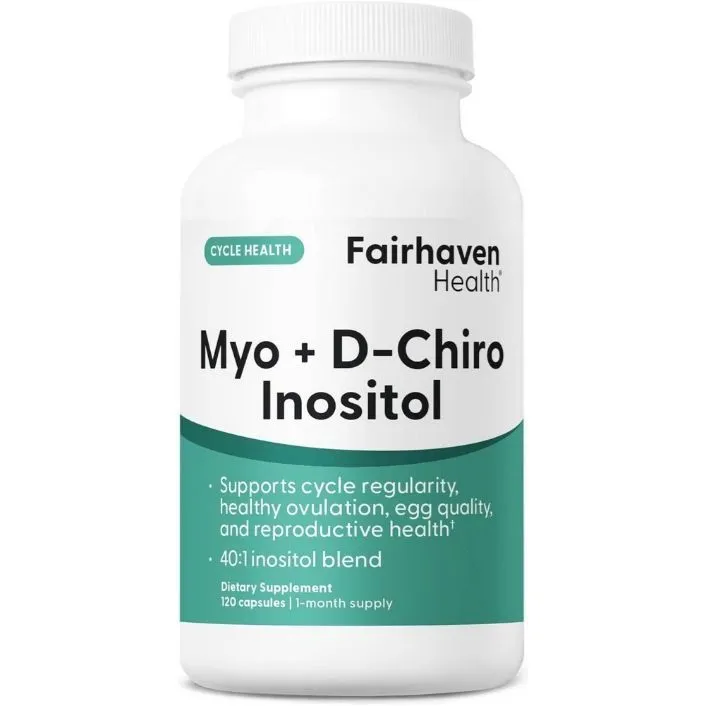 Мио Чиро Инозитол 120 капсул Myo + D-Chiro Inositol из Америки