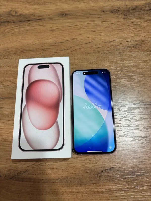 Yangi iPhone 15 128GB Pink + g'ilof va himoya oynasi 2 Yangi iPhone 15 128GB Pink + g'ilof va himoya oynasi 2
