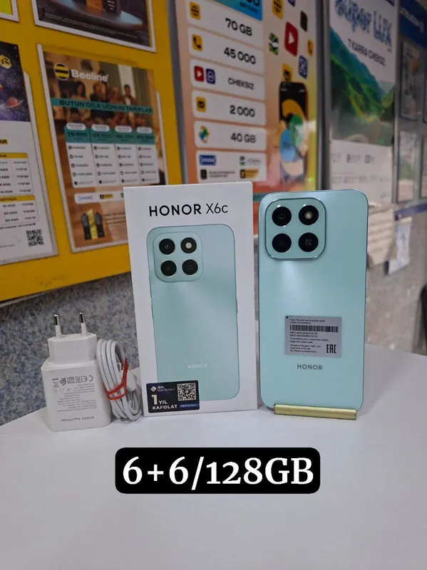 Honor X6C 6+6/128GB — фото 1