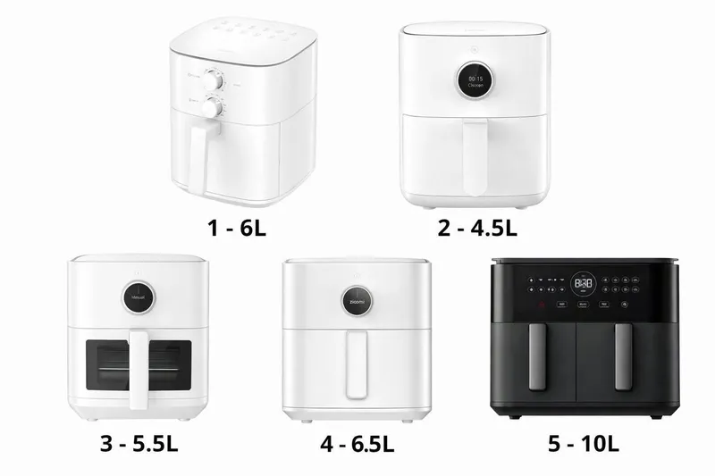 Аэрогриль Xiaomi Braun Philips Hofmann Air Fryer