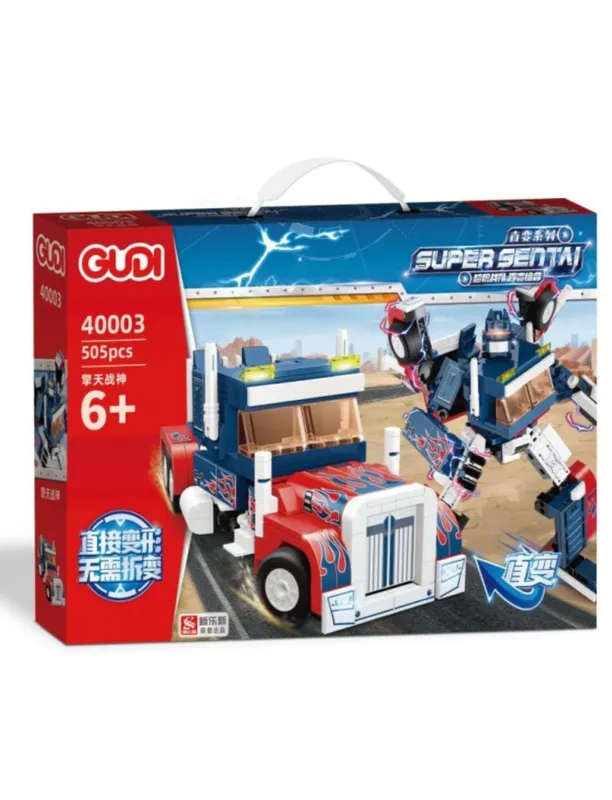 Optimus Praym 2 in 1, 505 detalli konstruktor 1 Optimus Praym 2 in 1, 505 detalli konstruktor 1