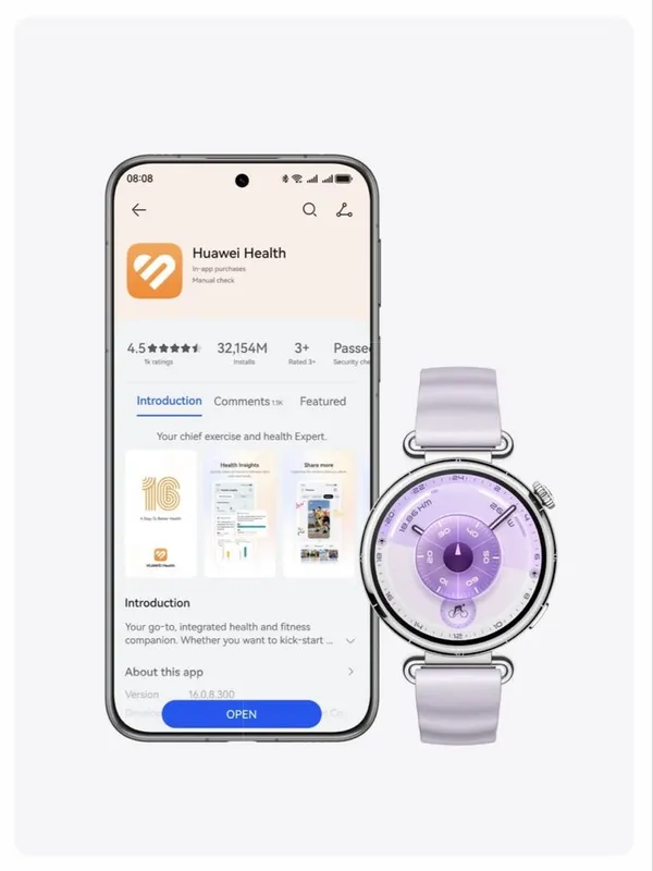 Часы! Новые Huawei Watch GT 6 - Purple — фото 2