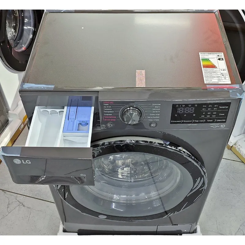 LG 8кг Direct Drive / Пар / Инвертор / Новый + гарантия + доставка 3