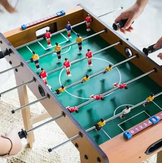 Stol futboli 69x37x65 sm, bolalar va kattalar uchun o'yin stoli