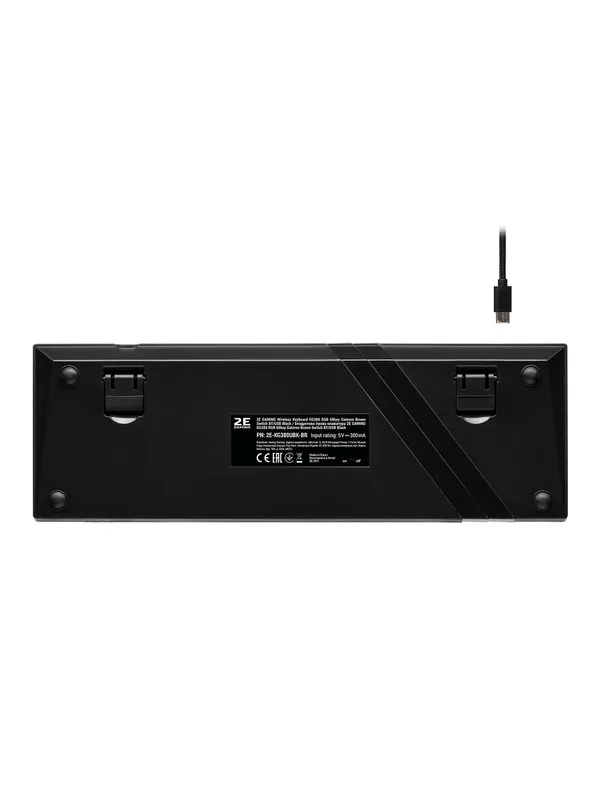 Механическая клавиатура 2E Gaming KG380 (68 кнопок, RGB, проводная/беспроводная, Brown Switch) — фото 6