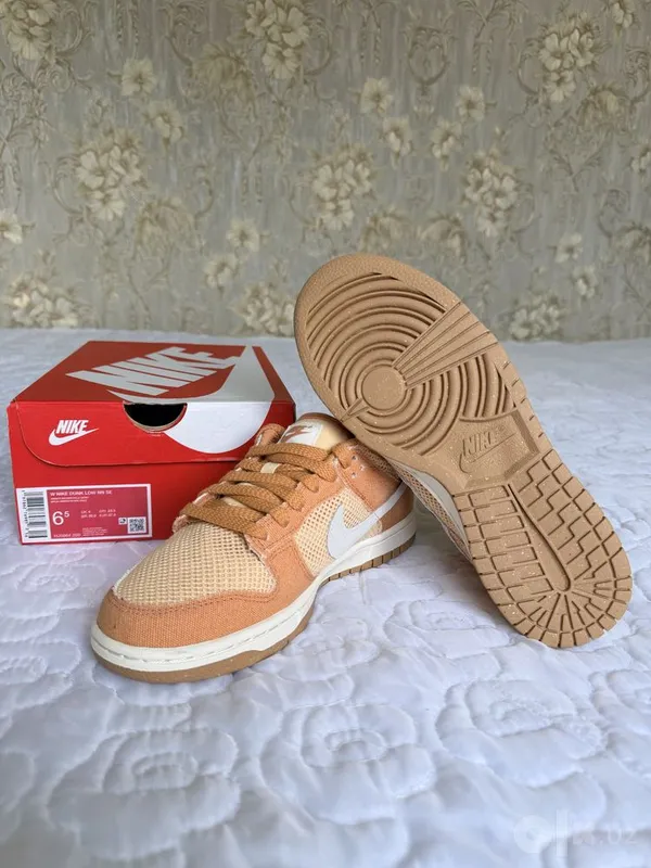Nike Dunk Low to‘q sariq, kanvas, original, 37.5 2 Nike Dunk Low to‘q sariq, kanvas, original, 37.5 2