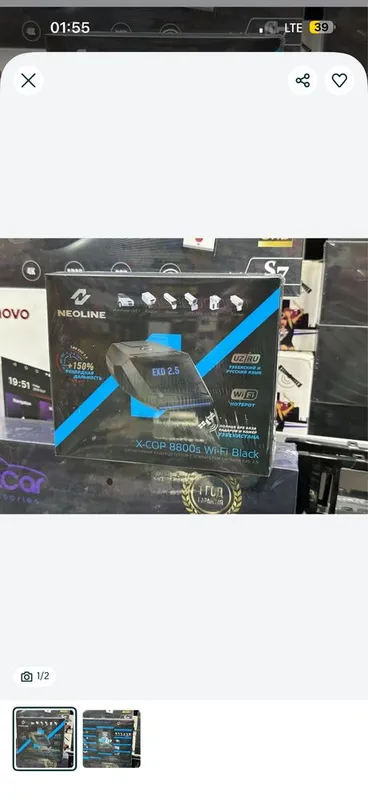 Optom narxlarda Radar Neoline X-COP 8800 WiFi Black 2 yil kafolat 1 Optom narxlarda Radar Neoline X-COP 8800 WiFi Black 2 yil kafolat 1