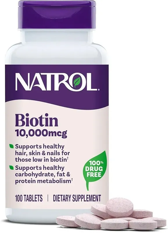 Natrol Beauty Biotin 10,000 mcg, 100 таблеток