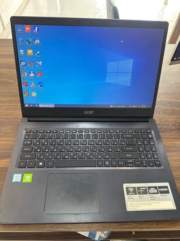 Noutbuk Acer aybi zaryadi tez ketadi 2