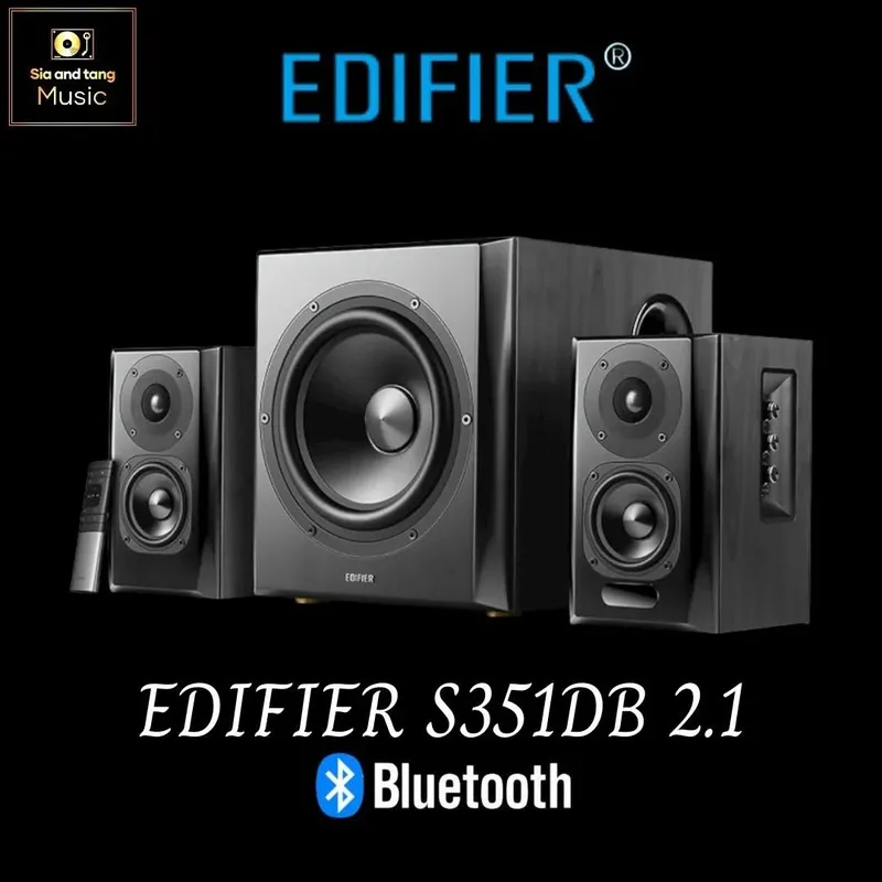 Edifier S351DB Колонки Bluetooth (мощность 150 ватт) Edifier S351DB Колонки Bluetooth (мощность 150 ватт)