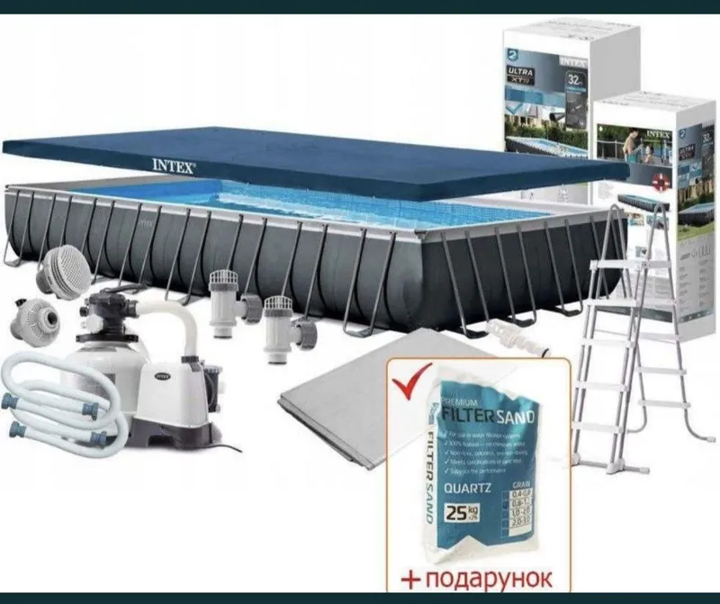 Каркасний бассен Intex 732x366x132 3 Каркасний бассен Intex 732x366x132 3
