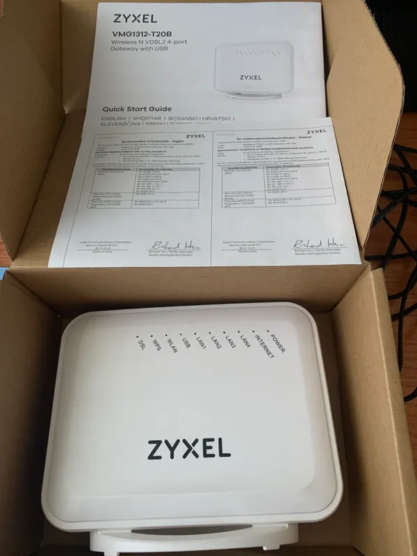 ZYXEL Wi‑Fi router 2