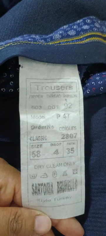Erkaklar uchun kastyum shim 2